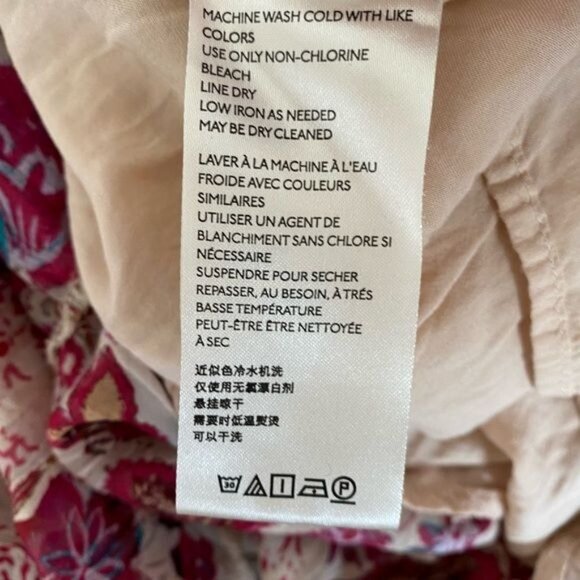 Free People Closer To The Heart Mini Dress in Pink Floral Size Small NWOT - Picture 14 of 14